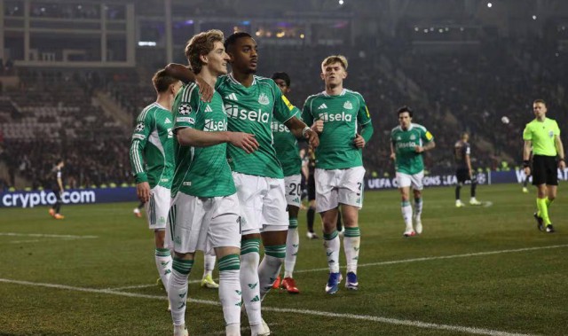 欧冠惊天逆转！安东尼·戈登狂砍四球，纽卡斯尔联客场大胜晋级形势明朗