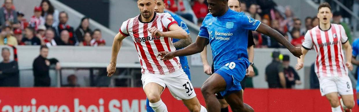 24岁日本新星铃木唯人闪耀德甲：弗赖堡主场3-3顽强逼平勒沃库森